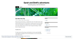 Desktop Screenshot of brettsarahtops.wordpress.com