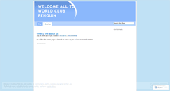 Desktop Screenshot of jemys8clubpenguin.wordpress.com