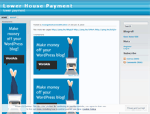 Tablet Screenshot of poweryourpayment.wordpress.com