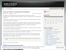 Tablet Screenshot of mobilecafebrasil.wordpress.com