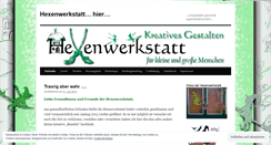 Desktop Screenshot of hexenwerkstatt.wordpress.com