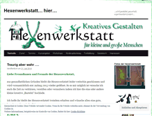 Tablet Screenshot of hexenwerkstatt.wordpress.com