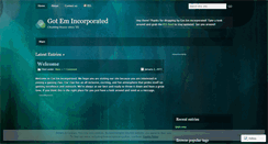 Desktop Screenshot of goteminc.wordpress.com