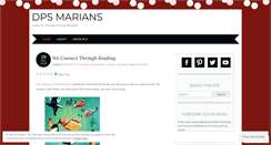 Desktop Screenshot of dpsmarians.wordpress.com