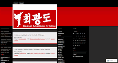 Desktop Screenshot of choikwangdo.wordpress.com