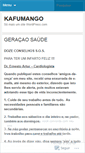 Mobile Screenshot of kafumango.wordpress.com