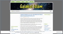 Desktop Screenshot of galaksiislam.wordpress.com