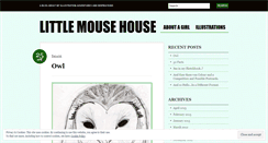 Desktop Screenshot of littlemousehouse18.wordpress.com