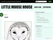 Tablet Screenshot of littlemousehouse18.wordpress.com