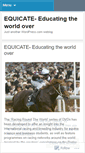 Mobile Screenshot of equicate.wordpress.com