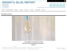 Tablet Screenshot of minorityblogreport.wordpress.com