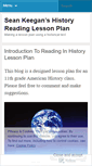 Mobile Screenshot of historyreading.wordpress.com