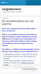 Mobile Screenshot of cargoducoeur.wordpress.com