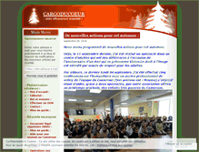 Tablet Screenshot of cargoducoeur.wordpress.com