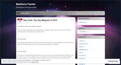 Desktop Screenshot of maleforce.wordpress.com
