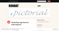 Desktop Screenshot of epictorial.wordpress.com