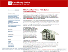 Tablet Screenshot of freemoneymakers.wordpress.com