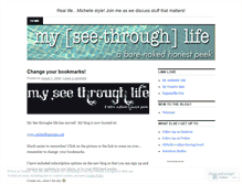 Tablet Screenshot of michellegeorge.wordpress.com