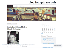 Tablet Screenshot of haziqahnasirah.wordpress.com