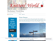 Tablet Screenshot of knittersworld.wordpress.com