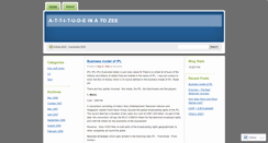 Desktop Screenshot of ambidextrous.wordpress.com