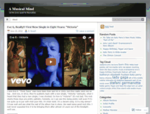 Tablet Screenshot of amusicalmind.wordpress.com