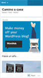 Mobile Screenshot of caminoacasa.wordpress.com