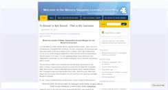 Desktop Screenshot of mysteryshoppinglearningcenter.wordpress.com
