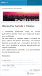 Mobile Screenshot of diversaoalacarte.wordpress.com