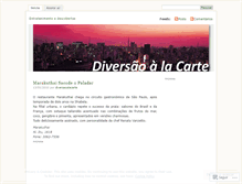 Tablet Screenshot of diversaoalacarte.wordpress.com