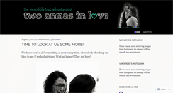 Desktop Screenshot of annalovesanna.wordpress.com
