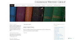 Desktop Screenshot of chandlerwriters.wordpress.com