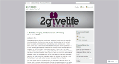 Desktop Screenshot of 2givelife.wordpress.com