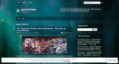 Desktop Screenshot of gamechase.wordpress.com