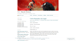 Desktop Screenshot of marshhistory.wordpress.com