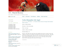 Tablet Screenshot of marshhistory.wordpress.com
