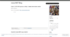 Desktop Screenshot of news2net.wordpress.com