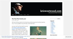 Desktop Screenshot of kriswestwood.wordpress.com