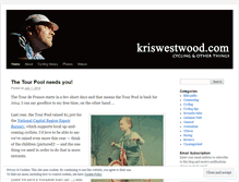 Tablet Screenshot of kriswestwood.wordpress.com
