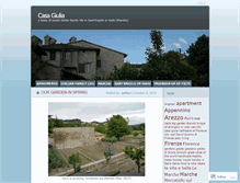 Tablet Screenshot of casagiulia.wordpress.com