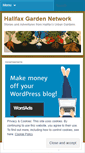 Mobile Screenshot of halifaxgardennetwork.wordpress.com