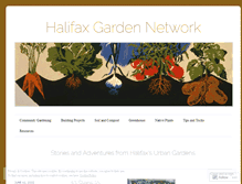 Tablet Screenshot of halifaxgardennetwork.wordpress.com