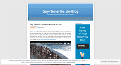 Desktop Screenshot of gaytenerifede.wordpress.com