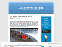 Tablet Screenshot of gaytenerifede.wordpress.com