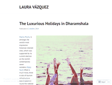 Tablet Screenshot of lauravazquez123.wordpress.com