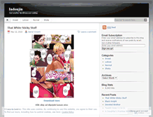 Tablet Screenshot of indoujin.wordpress.com