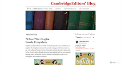 Desktop Screenshot of cambridgeeditors.wordpress.com