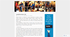 Desktop Screenshot of comicr.wordpress.com
