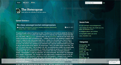 Desktop Screenshot of heteroprax.wordpress.com