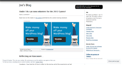 Desktop Screenshot of joedontworrymason.wordpress.com